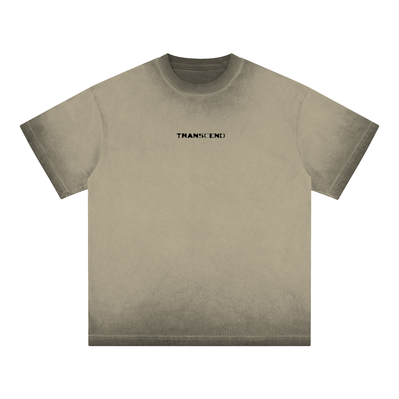 TRIBAL_FADED_TEE [green, khaki + dark gray]
