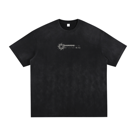Vintage Washed Hand-Frayed T-Shirt