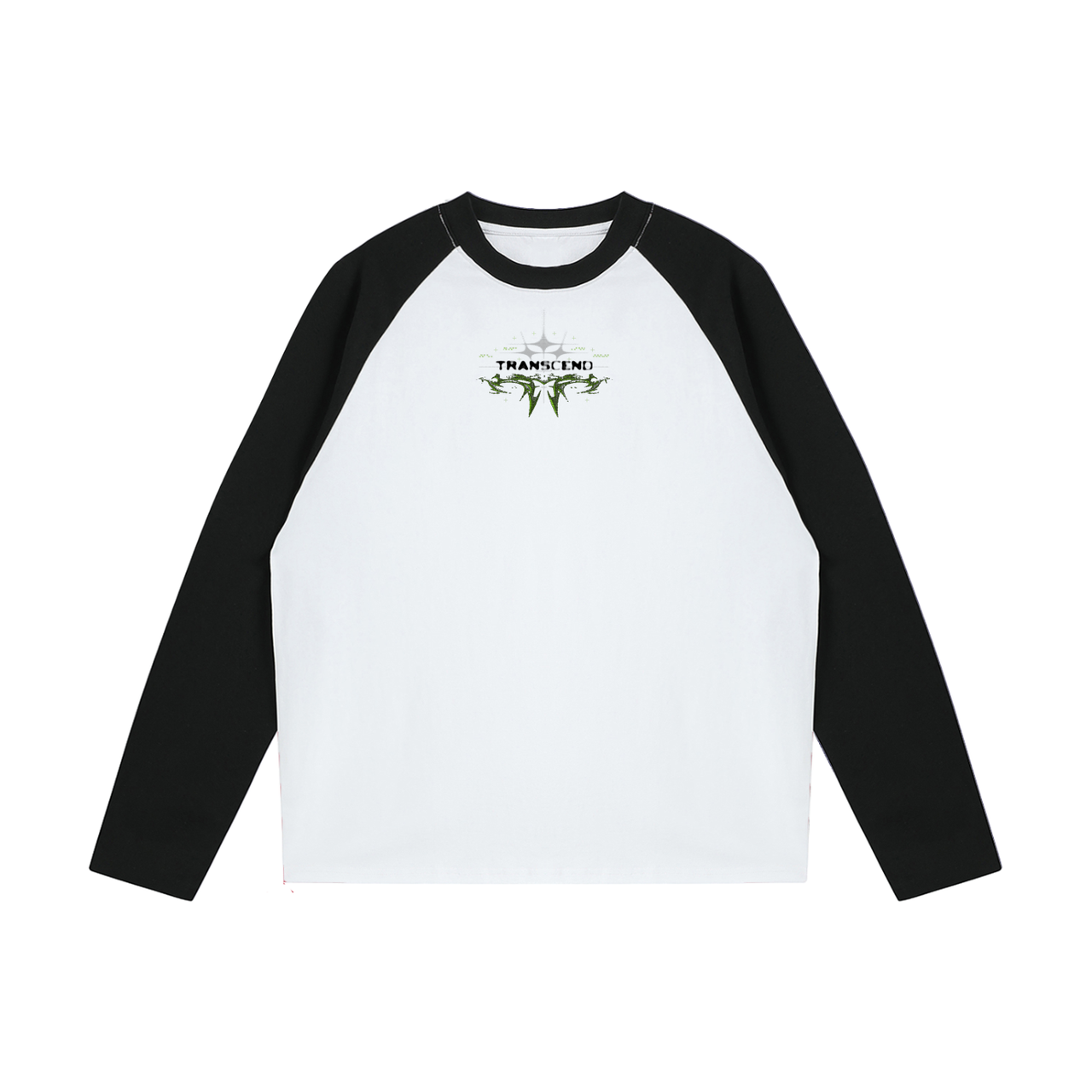 BONES TWO TONE_LONG SLEEVE [black/white]