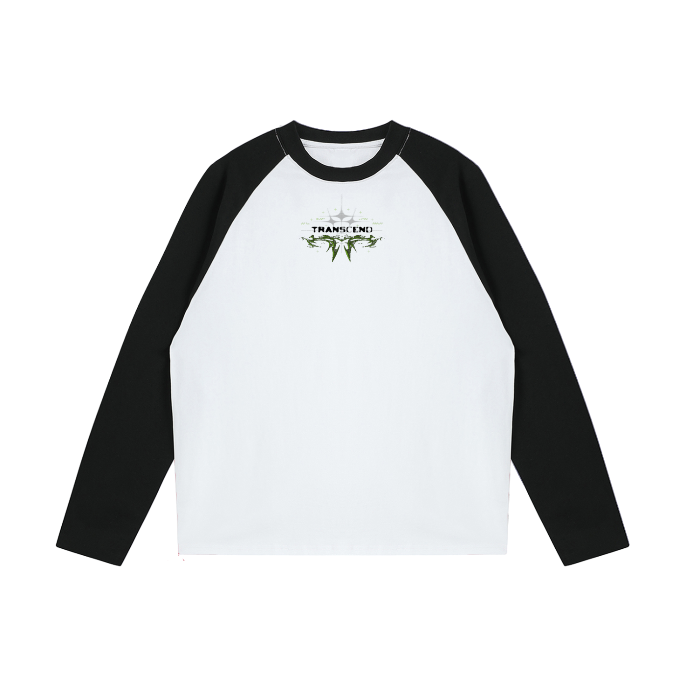 BONES TWO TONE_LONG SLEEVE [black/white]