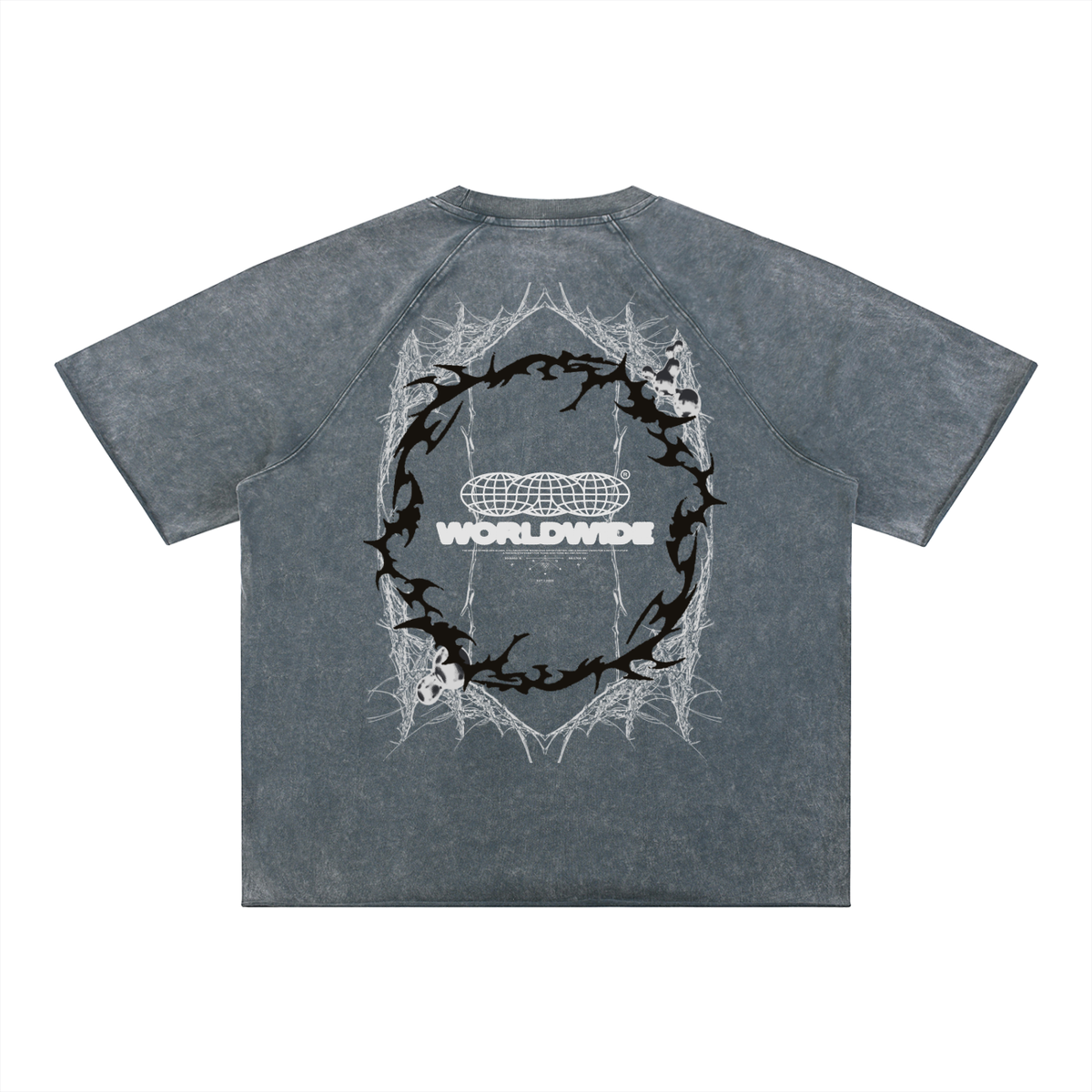 Worldwide 3.0 | Mineral Wash Raw Edge T-Shirt
