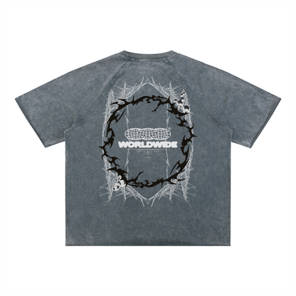 Worldwide 3.0 | Mineral Wash Raw Edge T-Shirt