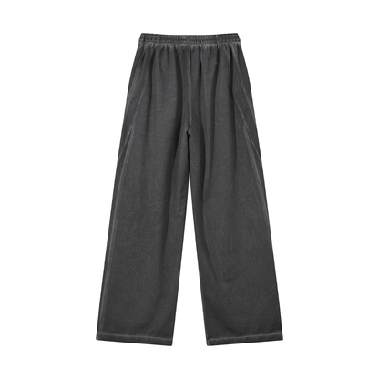 Cyber 3.0 | Vintage Wash Wide Leg Mesh Sweatpants