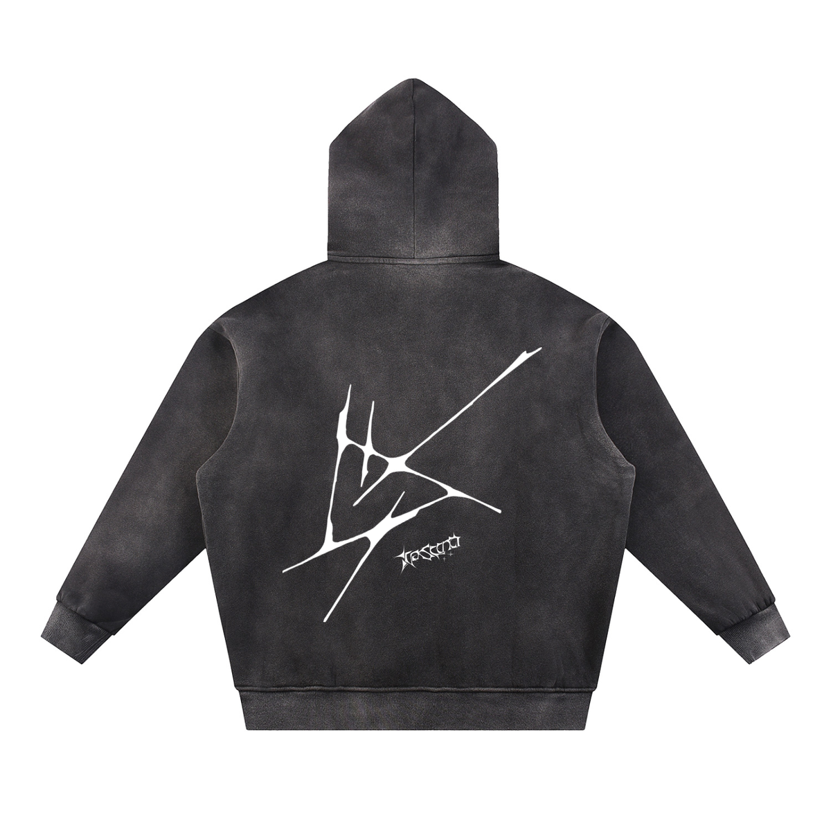 Tribal 3.0 | Sun Fade Contrast Tape Fleece Hoodie