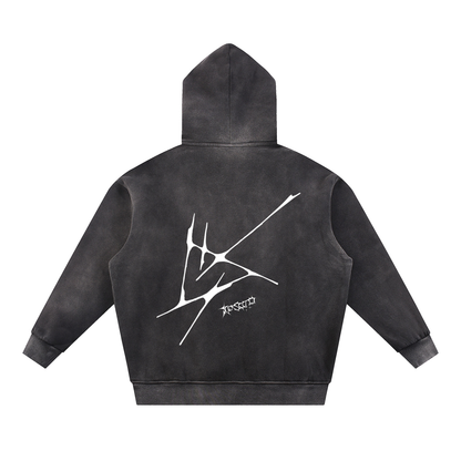 Tribal 3.0 | Sun Fade Contrast Tape Fleece Hoodie