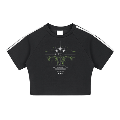SPORT CIGIAL_CROP [black]