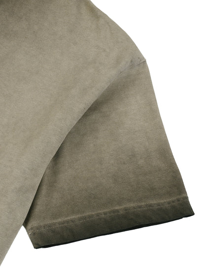 ASH CREST_FADED TEE [green, khaki + dark gray]