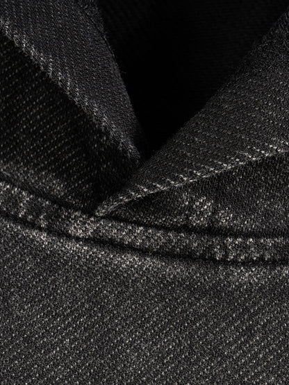 GHOST 3.0 |Snow Washed Hooded Boxy T-Shirt