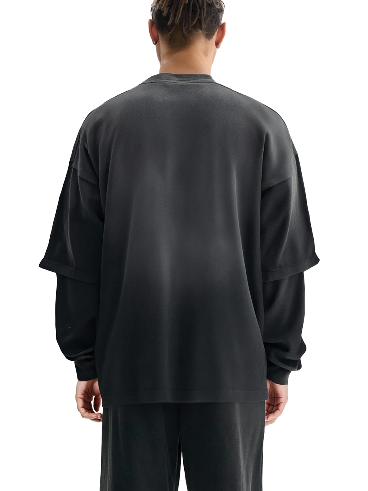 Cyber 3.0 | Sunfade Hand-Frayed Faux Long Sleeve
