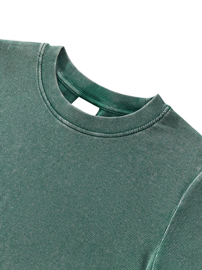 VINTAGE WOMEN_TEE [dark gray]