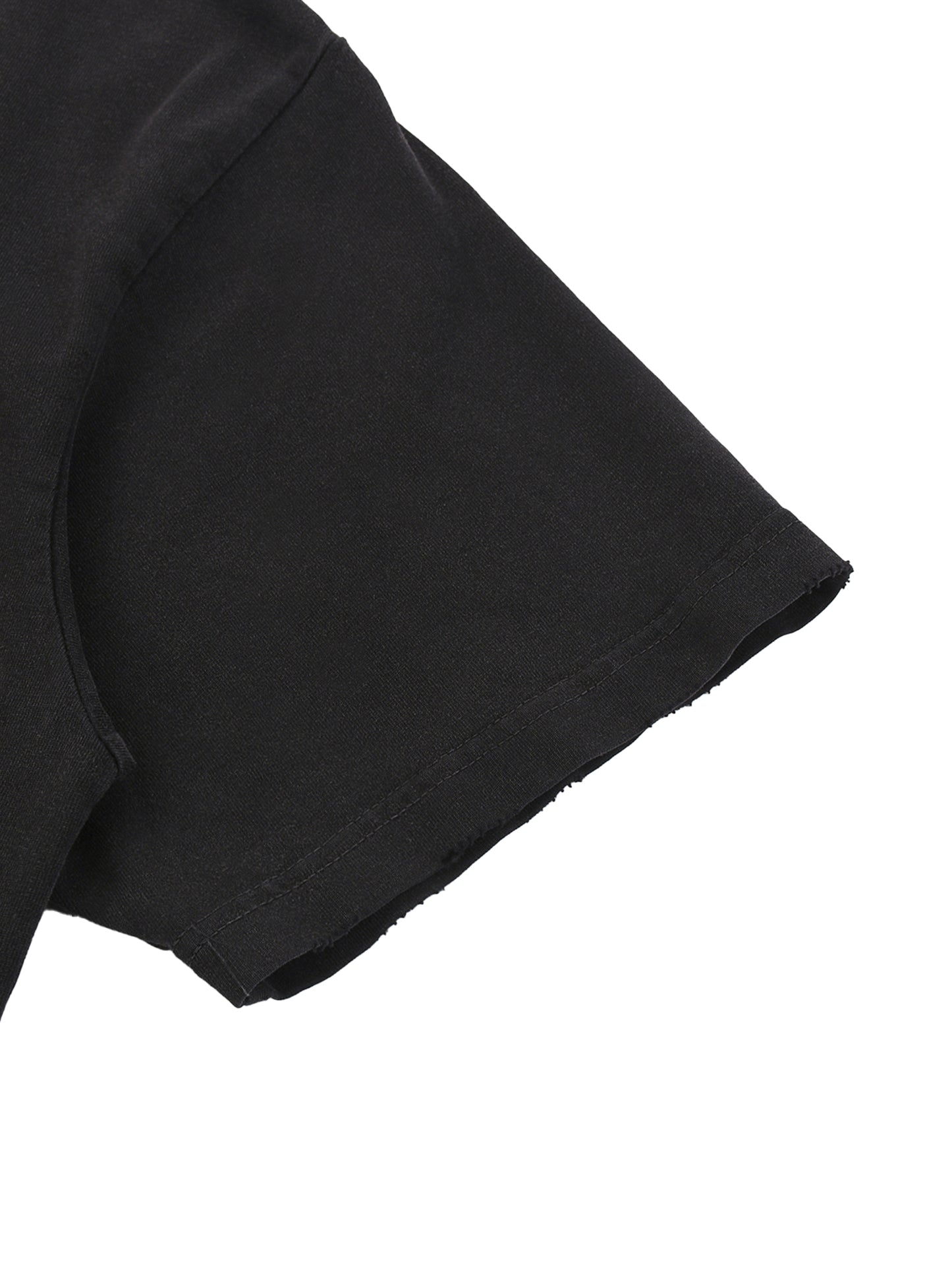 TRANSCEND RAW EDGE _TEE [black]