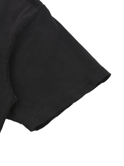 TRANSCEND RAW EDGE _TEE [black]