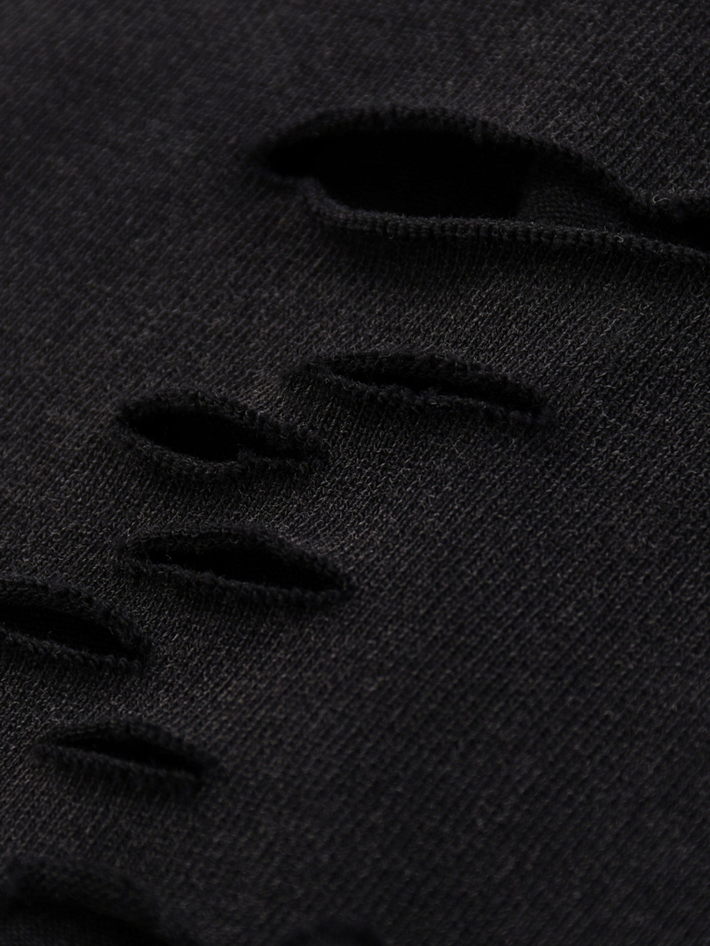 TRANSCEND RAW EDGE _TEE [black]
