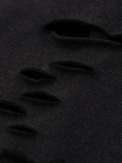 TRANSCEND RAW EDGE _TEE [black]