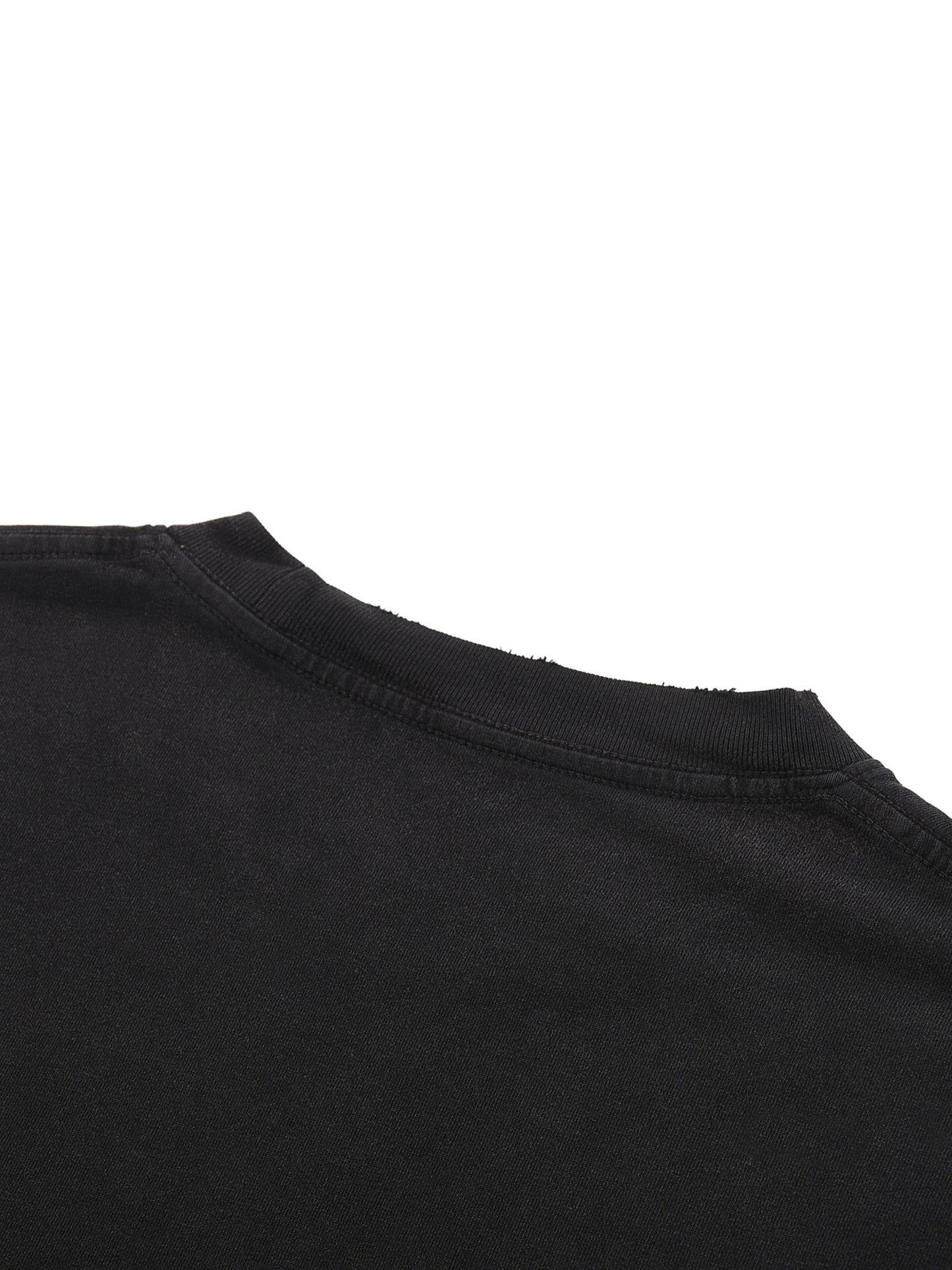 TRANSCEND RAW EDGE _TEE [black]