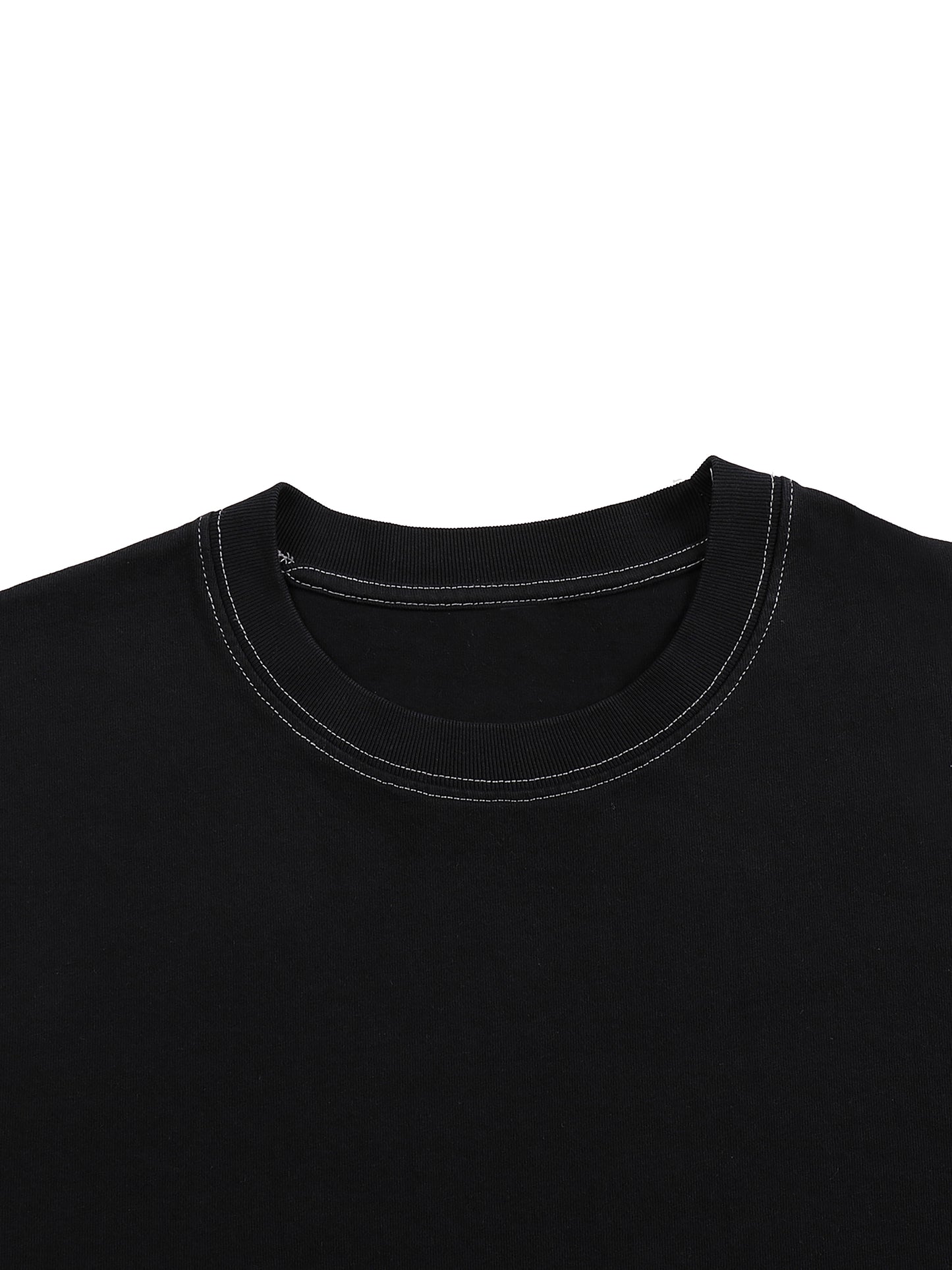 STREETWEAR STITCHED_TEE [black]