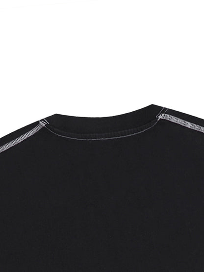 STREETWEAR STITCHED_TEE [black]