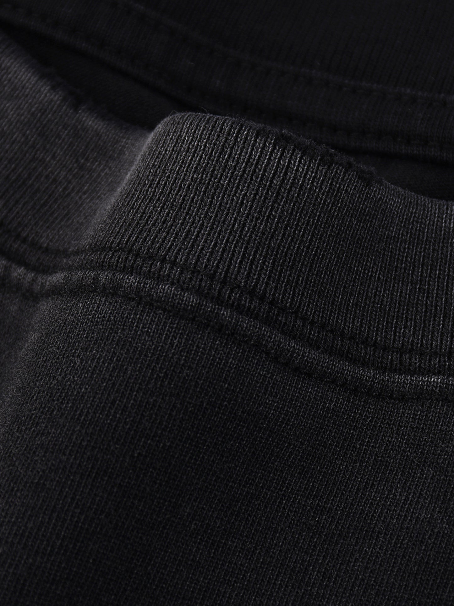 TARGET RAW EDGE_LONG SLEEVE [Black]