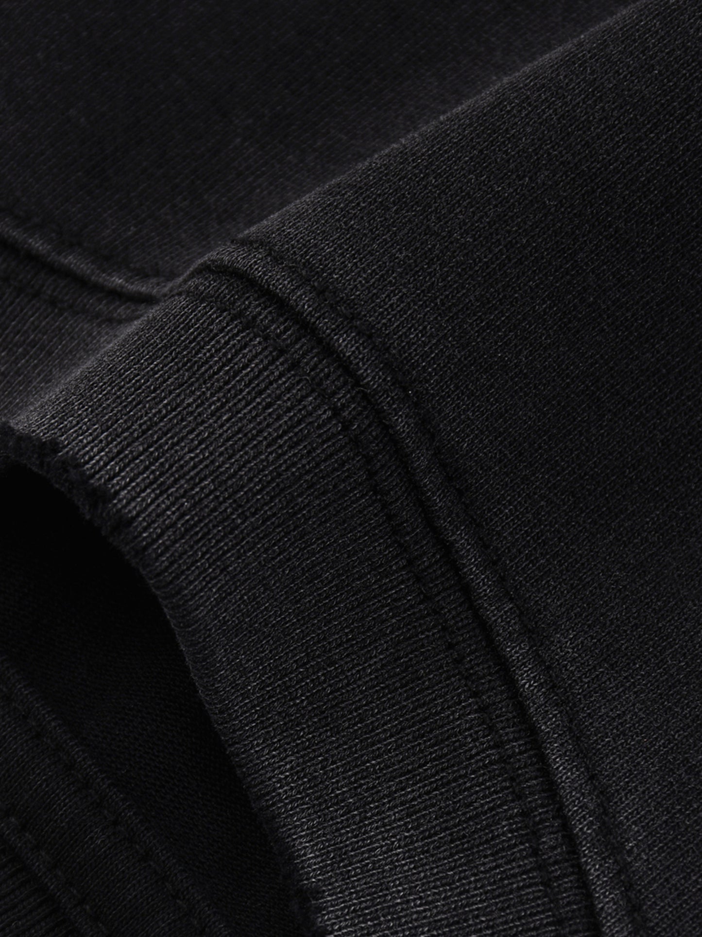 TARGET RAW EDGE_LONG SLEEVE [Black]