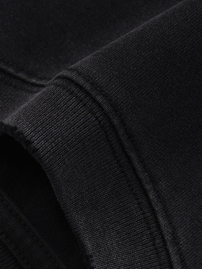 TARGET RAW EDGE_LONG SLEEVE [Black]