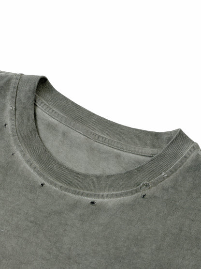 Cyber 3.0 | Distressed Grommet Eyelet Tank Top