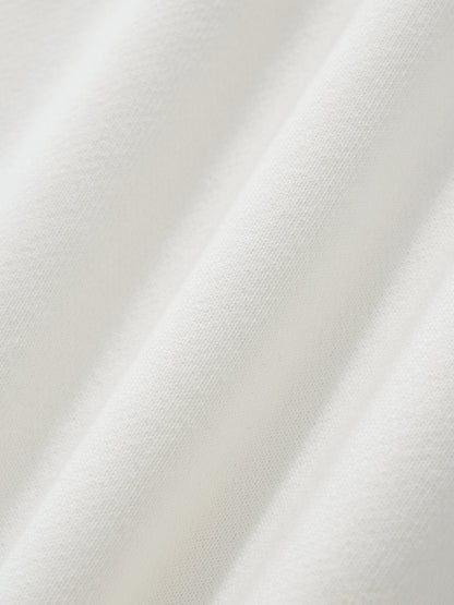 ASH CREST RAW HEM_CROPTOP [black, white + gray]