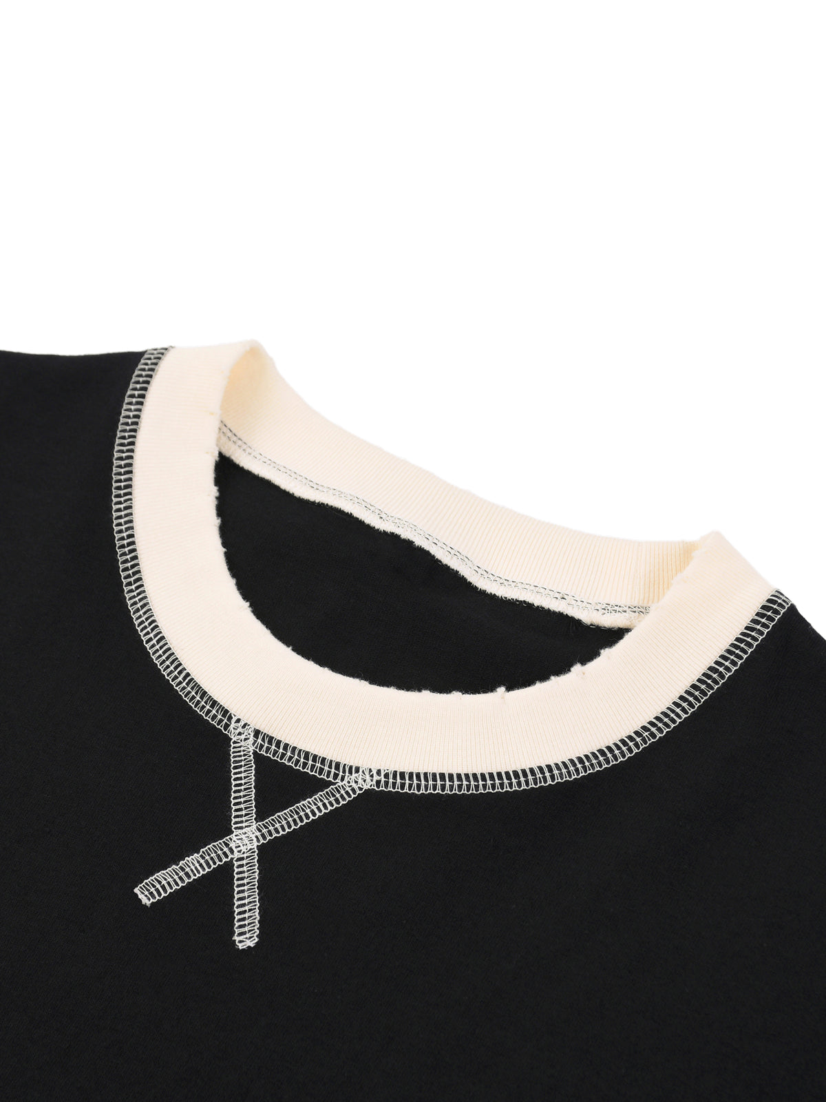 Cyber 3.0 | Contrast-Stitched Ringer T-Shirt