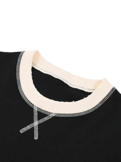 Cyber 3.0 | Contrast-Stitched Ringer T-Shirt