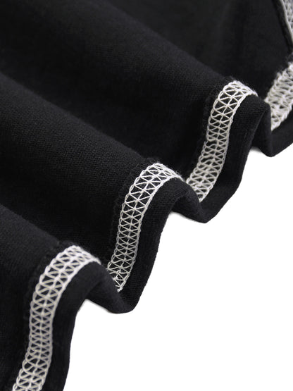 Cyber 3.0 | Contrast-Stitched Ringer T-Shirt