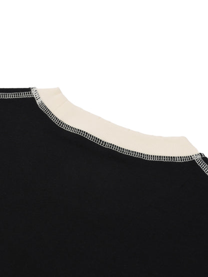 Cyber 3.0 | Contrast-Stitched Ringer T-Shirt
