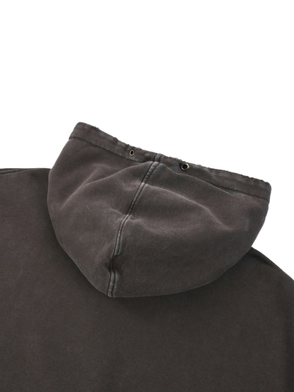 WORLDWIDE | Snow Washed Distressed Hoodie