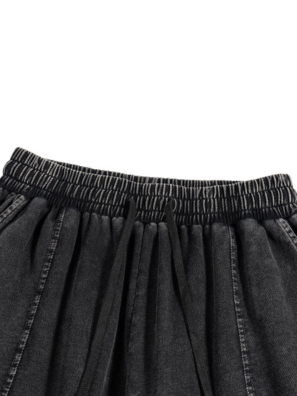 Cyber 3.0 | Snow Wash Drawstring Cotton Pants