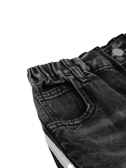 Kid’s Vintage Wash Side Stripe Jeans