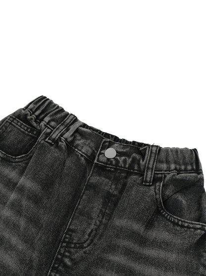 Kid’s Vintage Wash Side Stripe Jeans