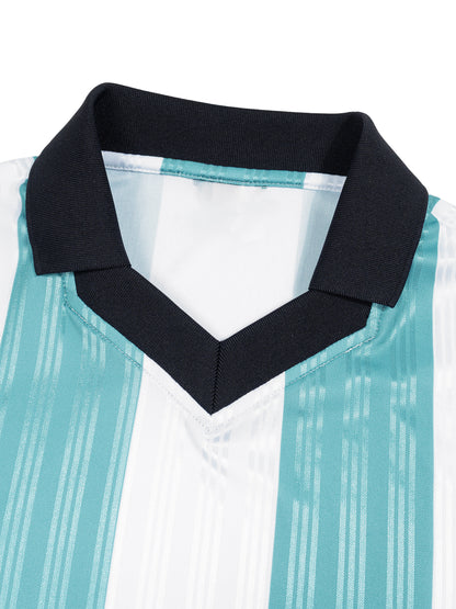 Cyber 3.0 | Boxy Striped Collared Soccer Jersey