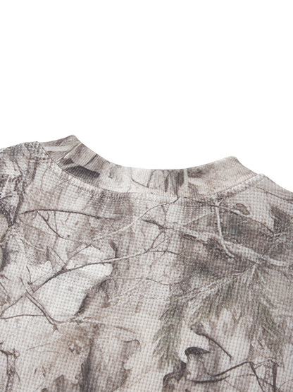 Virtual Reality 3.0 | Tree Camo Waffle T-Shirt