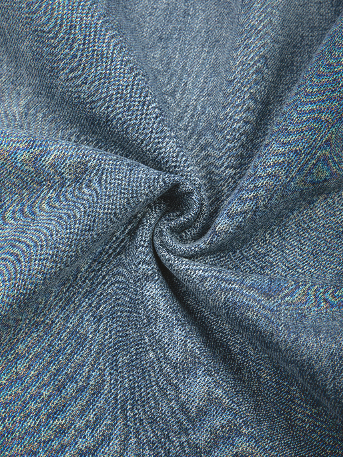 Unisex Vintage Wash Barrel Leg Denim Jeans