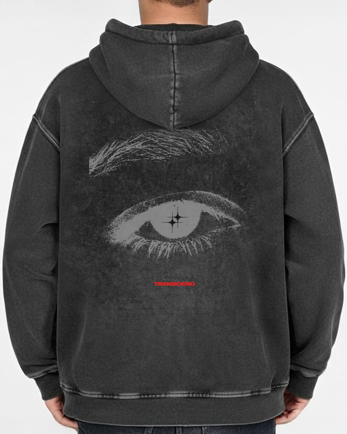 VISON_HOODIE [acid wash black]