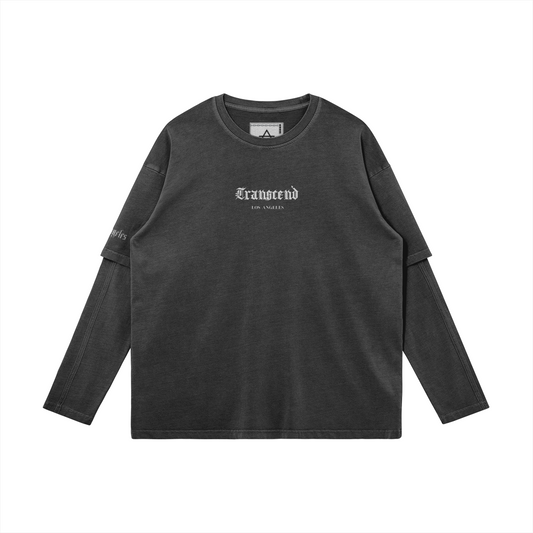 Transcend Long Sleeve | Faux-layered Design