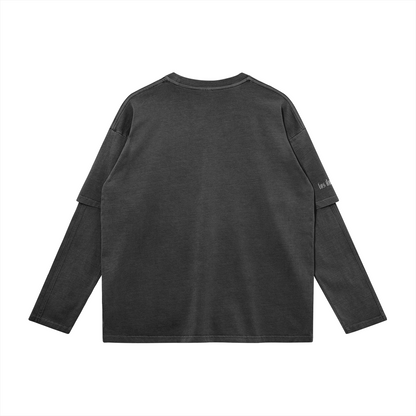 Transcend Long Sleeve | Faux-layered Design