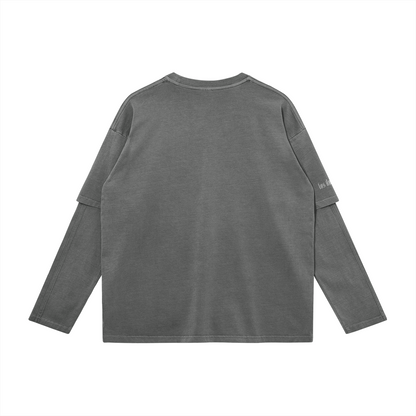 Transcend Long Sleeve | Faux-layered Design