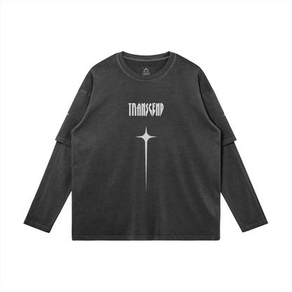 Transcend Star | Faux-Layered Longsleeve