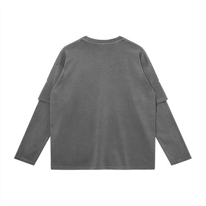 Transcend Star | Faux-Layered Longsleeve