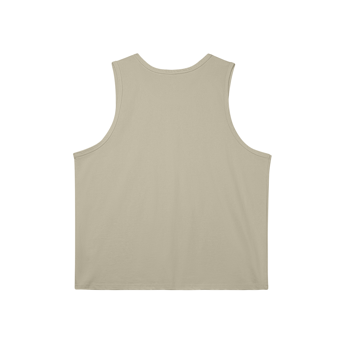 LA_TANK TEE [white+tan]