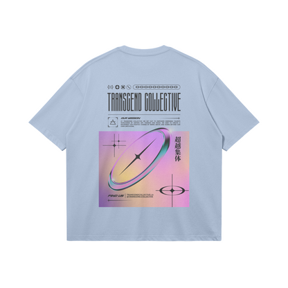 Transcend Mission Statement | Oversized Boxy T-shirt (6 Colors)