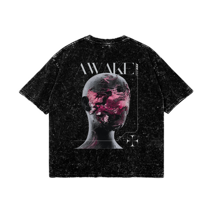 Awake | Snow Acid Wash Tshirt