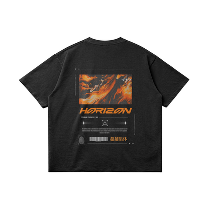 Horizon | Raw Hem Tshirt
