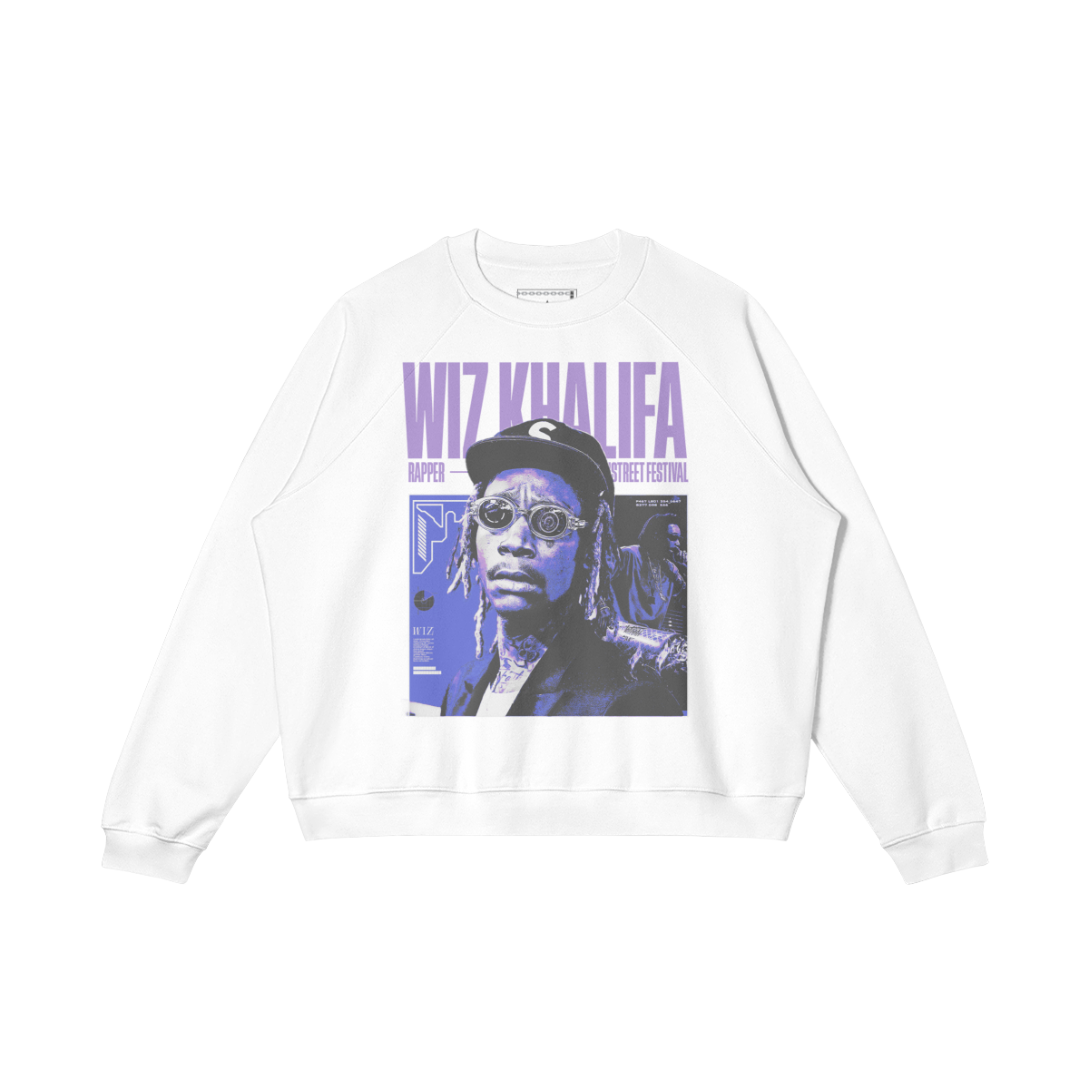 Wiz Khalifa | Retro Fleece Crewneck (4 Colors)
