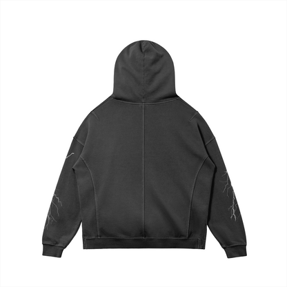 Los Angeles Lighting | Techwear Turtleneck Heavyweight Hoodie