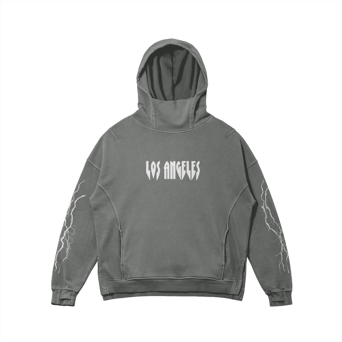 Los Angeles Lighting | Techwear Turtleneck Heavyweight Hoodie